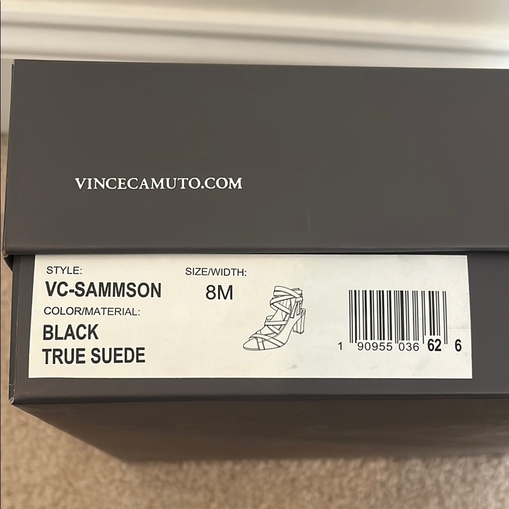 VC Sammson Black True Suede